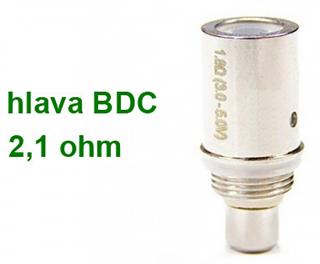 Aspire BDC Dual Coil náhradní žhavící hlava nerez 1,8ohm a 2,1ohm Odpor: 2,1 Ohm