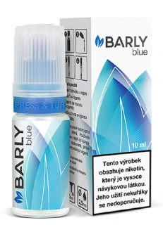 Barly BLUE 10ml Obsah nikotinu: 2 mg