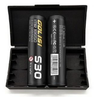 Baterie Golisi S30 IMR 18650 / 35A / 3000mAh (2ks + pouzdro)