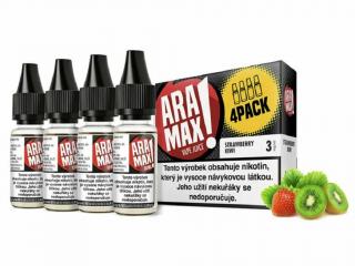 e-liquid ARAMAX Strawberry Kiwi 4x10ml Obsah nikotinu: 12 mg