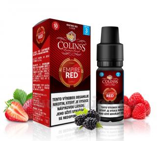 E-liquid Colinss Empire Red (Mix červených plodů) 10ml Nikotin: 0 mg