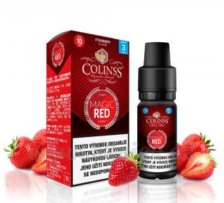 E-liquid Colinss Magic Red (Jahodová směs) 10ml Nikotin: 12 mg