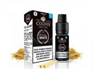 E-liquid Colinss Royal White (Cigaretový tabák) 10ml Nikotin: 0 mg