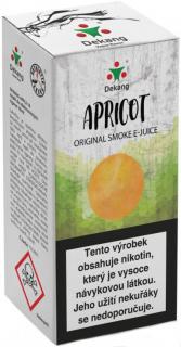 e-liquid Dekang Apricot (Meruňka), 10ml Obsah nikotinu: 11 mg