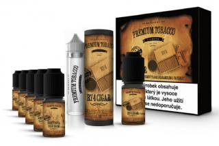 E-liquid DIY sada Premium Tobacco RY4 Cigar 6x10ml Obsah nikotinu: 12 mg