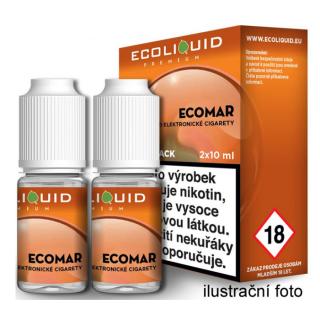 E-liquid Ecoliquid 2Pack Ecomar 2x10ml Obsah nikotinu: 12 mg