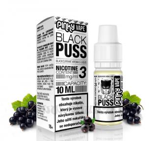 E-liquid Pinky Vape Black Puss (Černý rybíz) 10ml Nikotin: 18 mg
