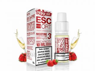 E-liquid Pinky Vape Escort (Sekt & Jahoda) 10ml Nikotin: 0 mg