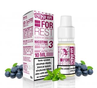 E-liquid Pinky Vape For Rest (Borůvka & máta) 10ml Nikotin: 18 mg