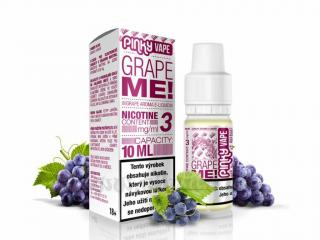 E-liquid Pinky Vape Grape Me! (Hroznové víno) 10ml Nikotin: 12 mg