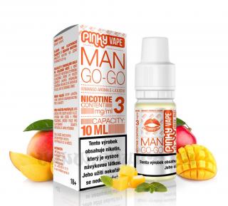 E-liquid Pinky Vape Man Go-Go (Mango) 10ml Nikotin: 12 mg