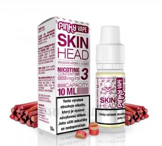 E-liquid Pinky Vape Skin Head (Rebarbora) 10ml Nikotin: 0 mg