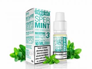 E-liquid Pinky Vape Spermint (Mentol) 10ml Nikotin: 0 mg