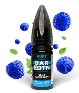 E-liquid Riot BAR EDTN Salt 10ml: Blue Raspberry (Modrá malina) Nikotin: 10 mg/ml