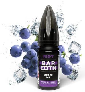 E-liquid Riot BAR EDTN Salt 10ml: Grape Ice (Ledové hroznové víno) Nikotin: 10 mg/ml