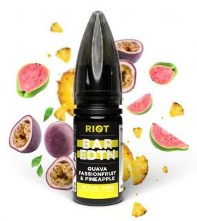 E-liquid Riot BAR EDTN Salt 10ml: Guava Passionfruit Pineapple (Guava, marakuja a ananas) Nikotin: 10 mg/ml