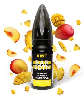 E-liquid Riot BAR EDTN Salt 10ml: Mango Peach Pineapple (Mango, broskev a ananas) Nikotin: 5 mg/ml