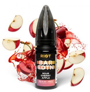 E-liquid Riot BAR EDTN Salt 10ml: Sour Cherry Apple (Třešeň a zelené jablko) Nikotin: 20 mg/ml