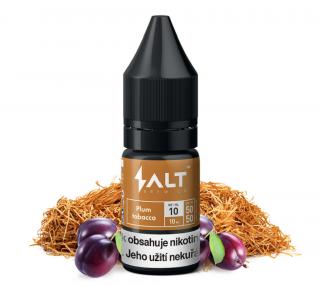 E-liquid Salt Brew Co Plum Tobacco (Tabák se švestkou a vanilkou) 10ml Obsah nikotinu: 20 mg