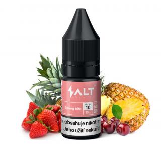 E-liquid Salt Brew Co Spring Bite (Jahoda, třešeň a ananas) 10ml Obsah nikotinu: 10 mg
