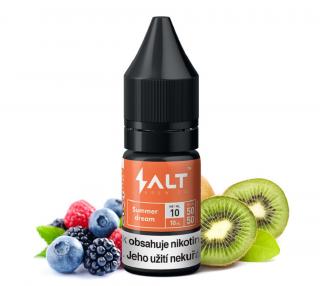 E-liquid Salt Brew Co Summer Dream (Kiwi a lesní plody) 10ml Obsah nikotinu: 10 mg