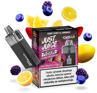 Elektronická cigareta Just Juice OXBAR RRD (Berry Burst & Lemonade)