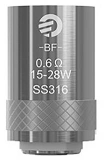 Joyetech Žhavící hlava BF pro eGo AIO SS316 0,5, 0,6 a 1 ohm Odpor: 0,6 Ohm