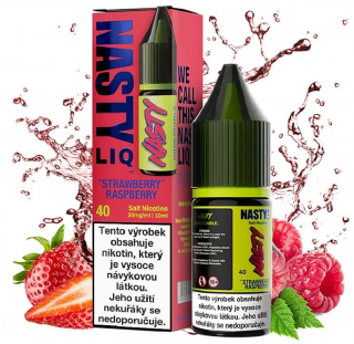 Nasty LIQ - Salt e-liquid - Strawberry Raspberry - 10ml - 20mg