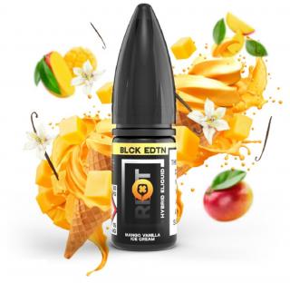 Nicsalt E-liquid Riot S:ALT Mango Vanilla Ice Cream (Mango s vanilkovou zmrzlinou) Nikotin: 10 mg/ml