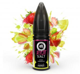 Nicsalt E-liquid Riot S:ALT Pink Grenade (Citronovo-jahodová limonáda) Nikotin: 10 mg/ml