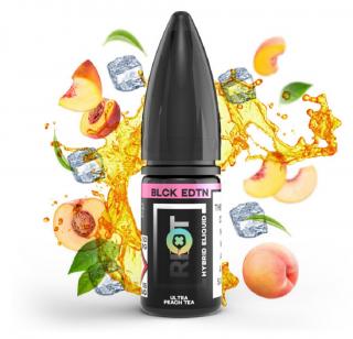 Nicsalt E-liquid Riot S:ALT Ultra Peach Tea (Ledový broskvový čaj) Nikotin: 20 mg/ml