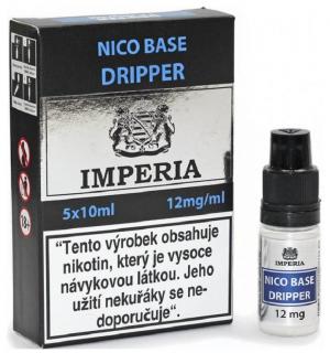 Nikotinová báze IMPERIA DRIPPER (70VG/30PG) 5x10ml  - 12mg