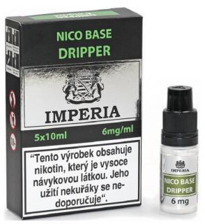 Nikotinová báze IMPERIA DRIPPER (70VG/30PG) 5x10ml - 6mg