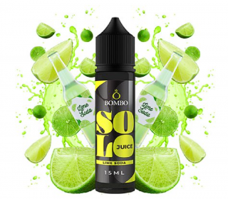 Příchuť Bombo Solo Juice S&V: Lime Soda (Limetková sodovka) 15ml