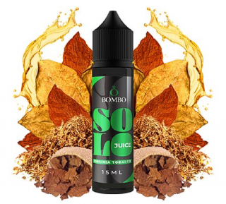 Příchuť Bombo Solo Juice S&V: Virginia Tobacco (Tabák Virginia) 15ml