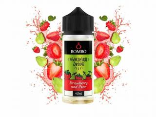 Příchuť Bombo Wailani Juice S&V: Strawberry and Pear (Jahoda s hruškou) 40ml