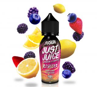 Příchuť Just Juice S&V: Fusion Berry Burst & Lemonade (Lesní ovoce s citronem) 20ml