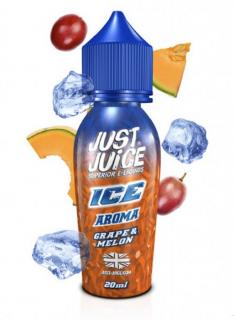 Příchuť Just Juice S&V: ICE Grape & Melon (Ledové hroznové víno & cukrový meloun) 20ml