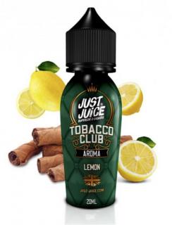 Příchuť Just Juice S&V: Tobacco Lemon (Tabák s citronem) 20ml