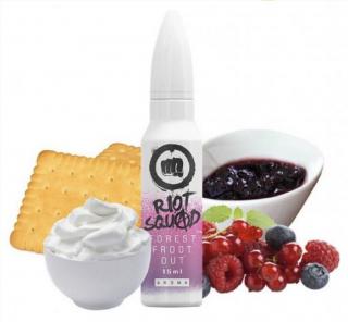 Příchuť Riot Squad Shake & Vape: Forest Froot Out (Sušenka s lesním ovocem a krémem) 20ml