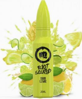 Příchuť Riot Squad Shake & Vape: Sub-Lime (Citronovo-limetkový mix) 20ml