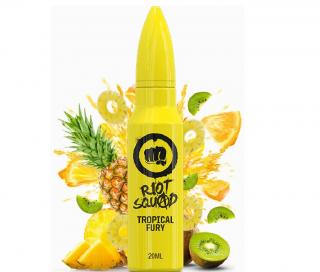 Příchuť Riot Squad Shake & Vape: Tropical Fury (Ananas a exotické ovoce) 20ml