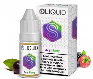 SLIQUID - Acai a Brusinka 10 ml Obsah nikotinu: 10mg