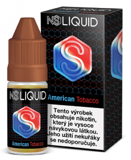 SLIQUID - Americký tabák 10 ml Obsah nikotinu: 10mg