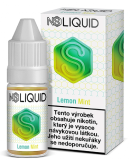 SLIQUID - Citron s mátou 10 ml Obsah nikotinu: 10mg