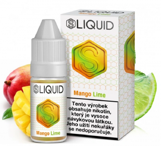 SLIQUID - Mango a limetka 10 ml Obsah nikotinu: 10mg