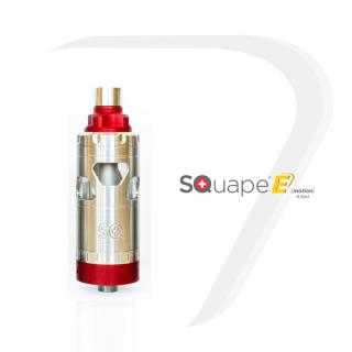 SQUAPE E Motion RTA 4,5ml atomizér Barva: Červená
