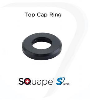 SQuape S[even] BF RDA -  Top Cap Ring Ultem Barva: Černá