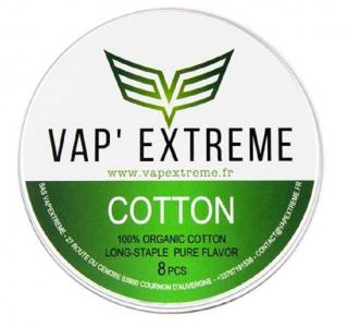 Vap Extreme Organic Cotton vata - 8ks