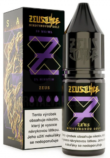 Zeus Juice Salt Zeus (Bobulovitá směs s anýzem a mentolem) 10ml 20mg